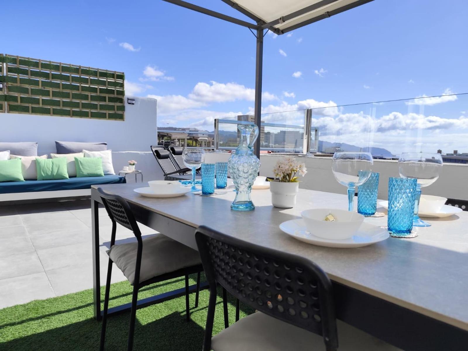 Atico Micaela. Terraza Y Vistas Apartment Santa Cruz de Tenerife Luaran gambar